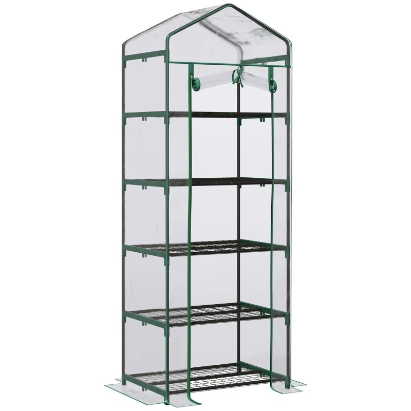 Mini staklenik 5 Tier Outdoor House PVC poklopac