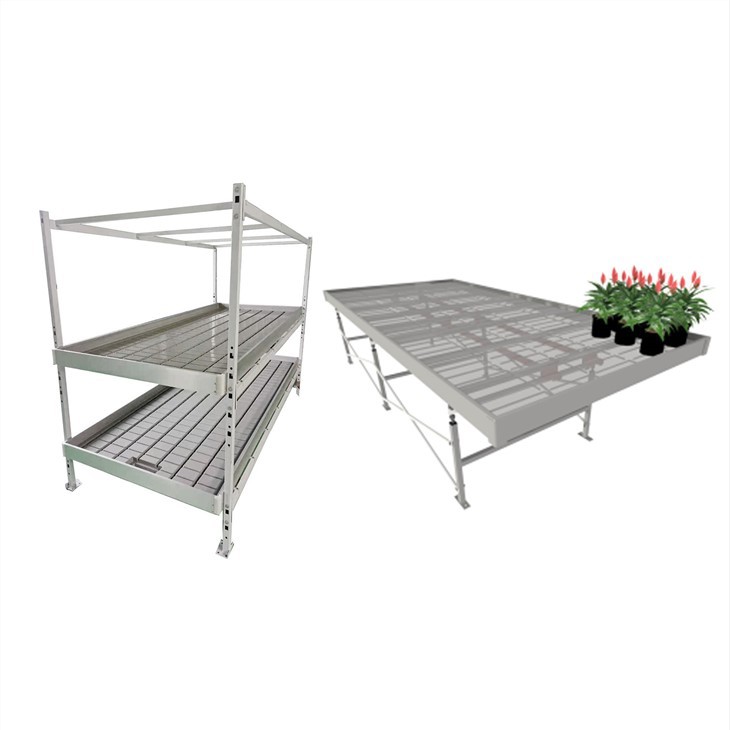 Hydroponic Rolling Bench Grow Table Series